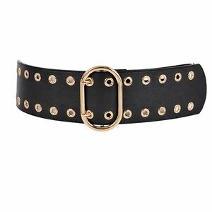 Eyelet Wide Belt